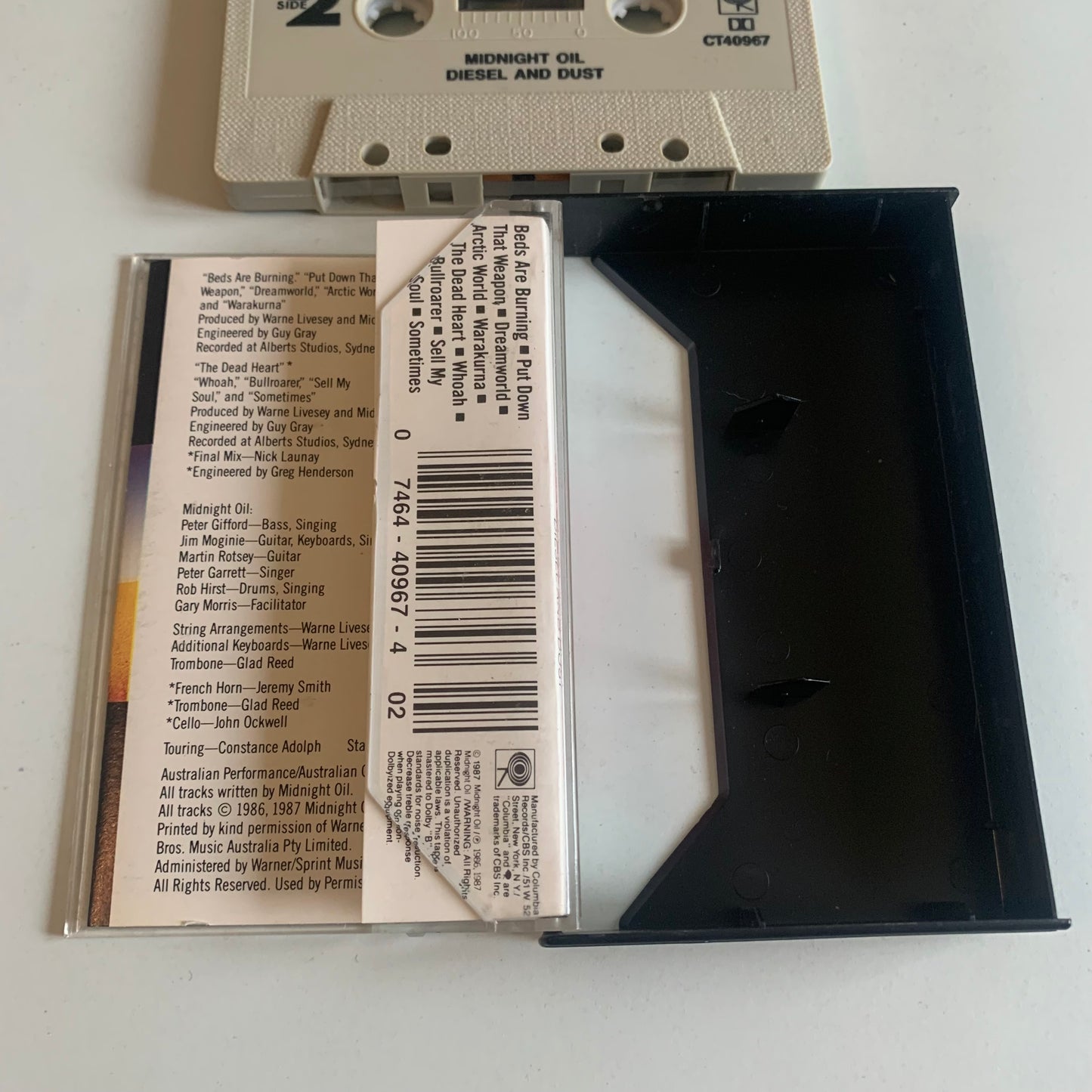 Midnight Oil - Diesel And Dust - 1987 Occasion