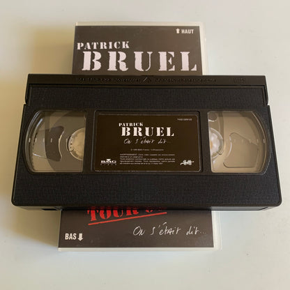 Patrick Bruel - Tour 95 On S’était Dit - VHS 1995 Occasion