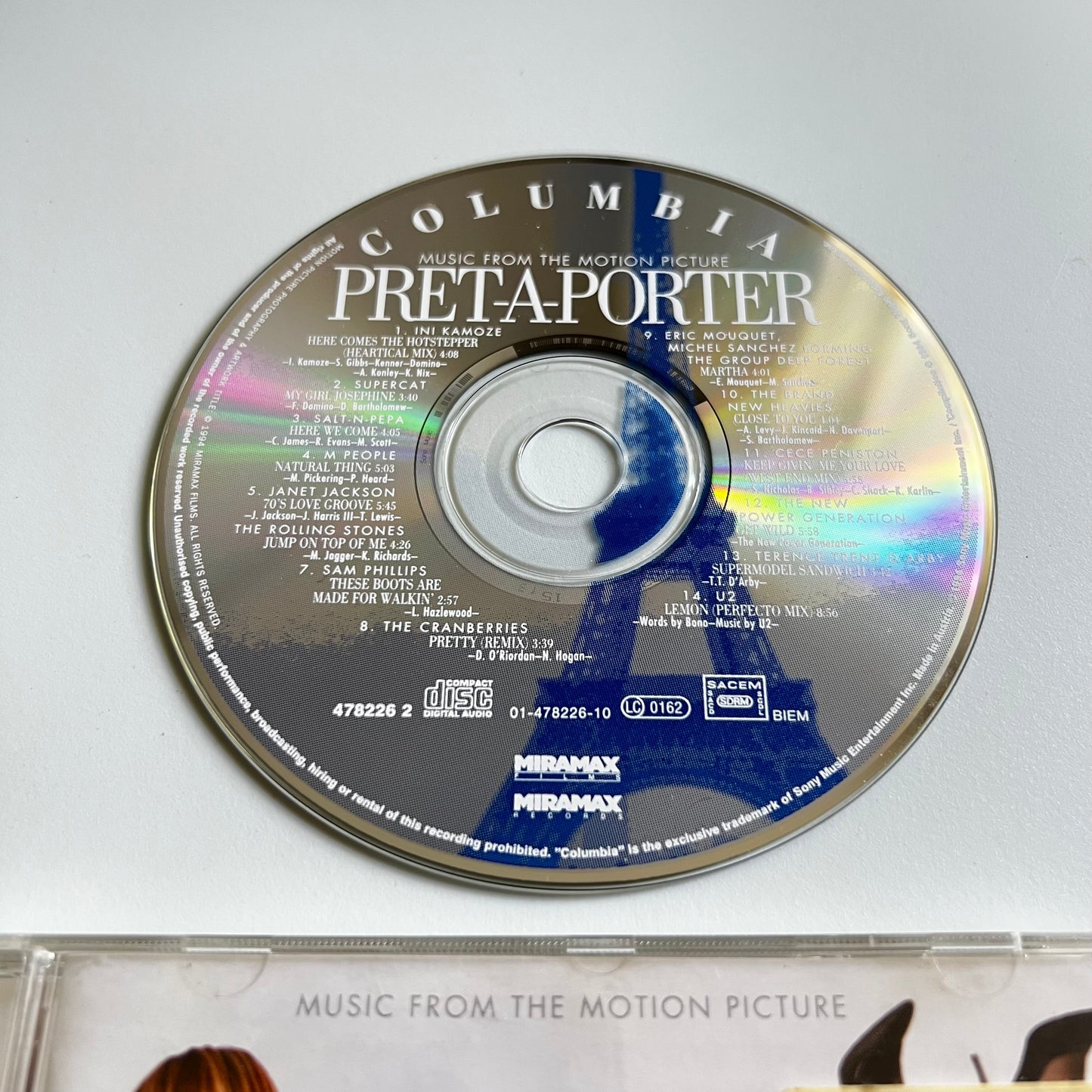 CD - Pret-A-Porter (Music From The Motion Picture) - 1994