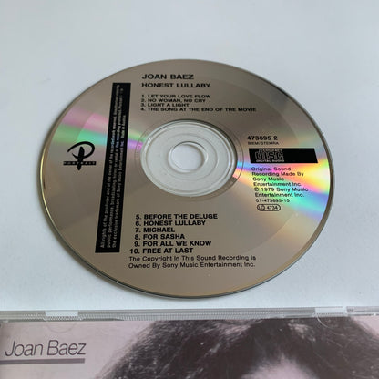 CD - Joan Baez - Honest Lullaby