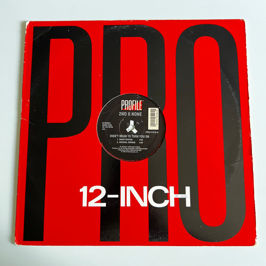 2nd II None - Didn't Mean To Turn You On - Single 1994