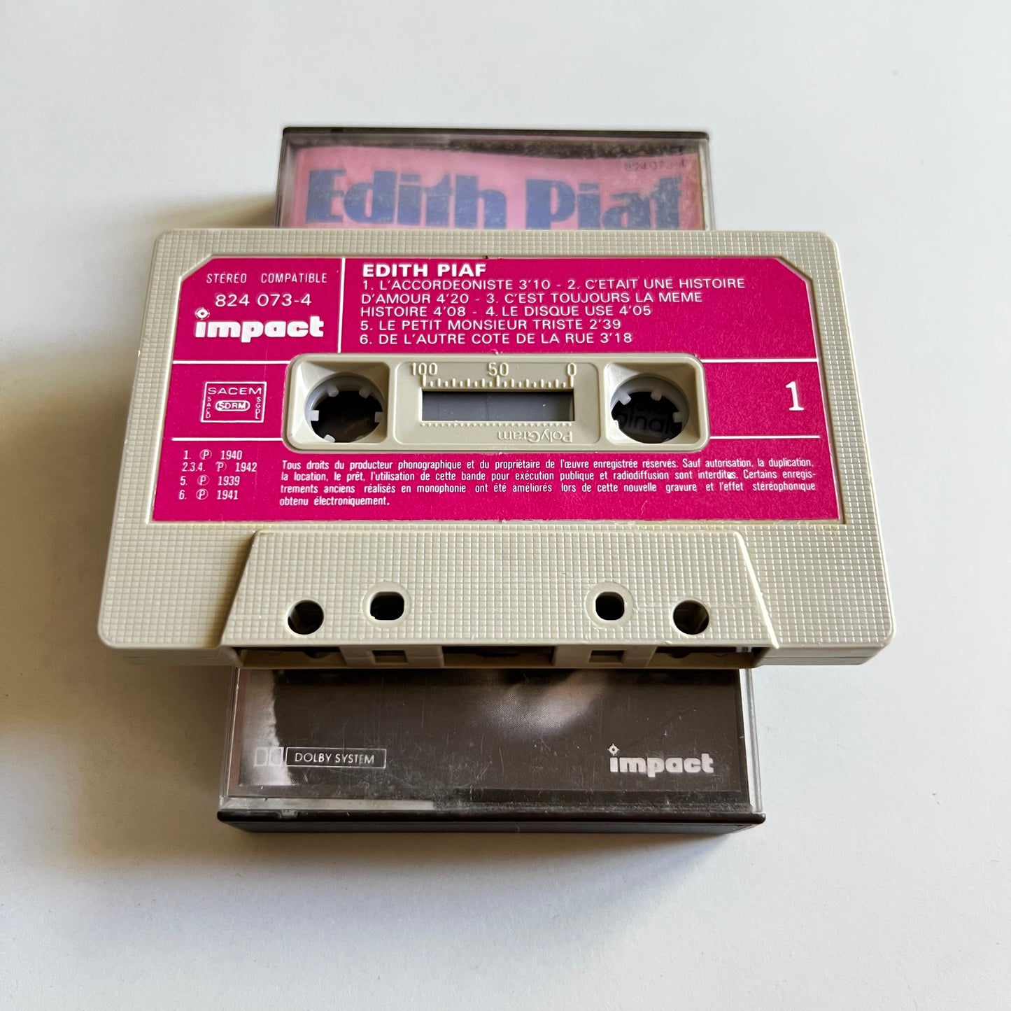 Edith Piaf - Programme Plus - 1985