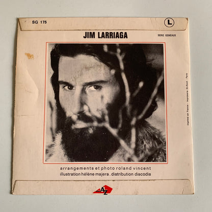 Jim Larriaga - La Vie Est Un Western - Single 1970