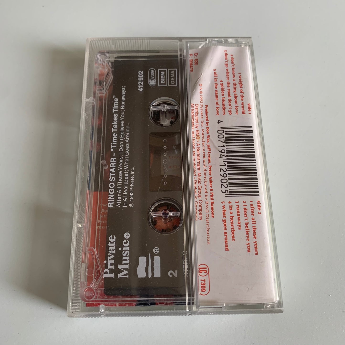 Ringo Starr - Time Takes Time - 1992 Occasion