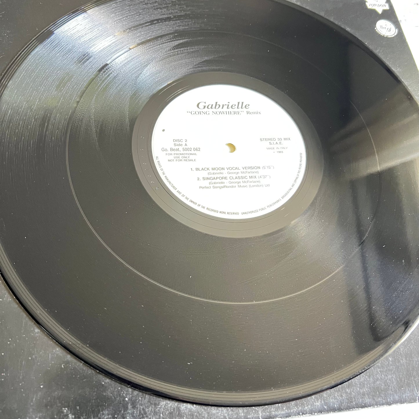 Gabrielle - Going Nowhere (Remix) - Single Promo 1993