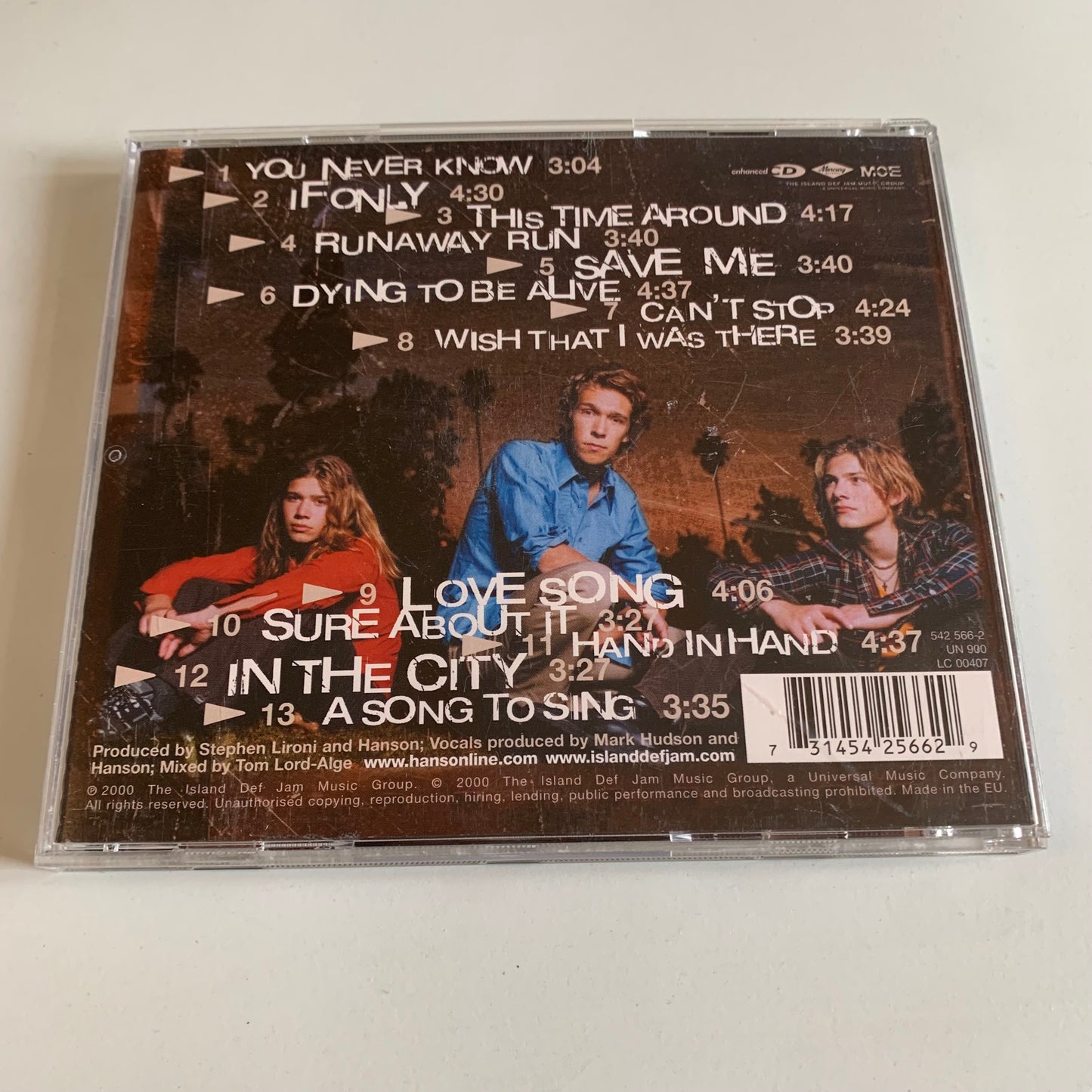 CD - Hanson - This Time Around - 2000 Occasion