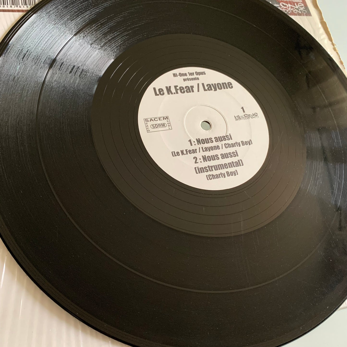 Hi-One 1er Opus - Le K.Fear / Layone - La Toxine / La Fouine - 12” Occasion