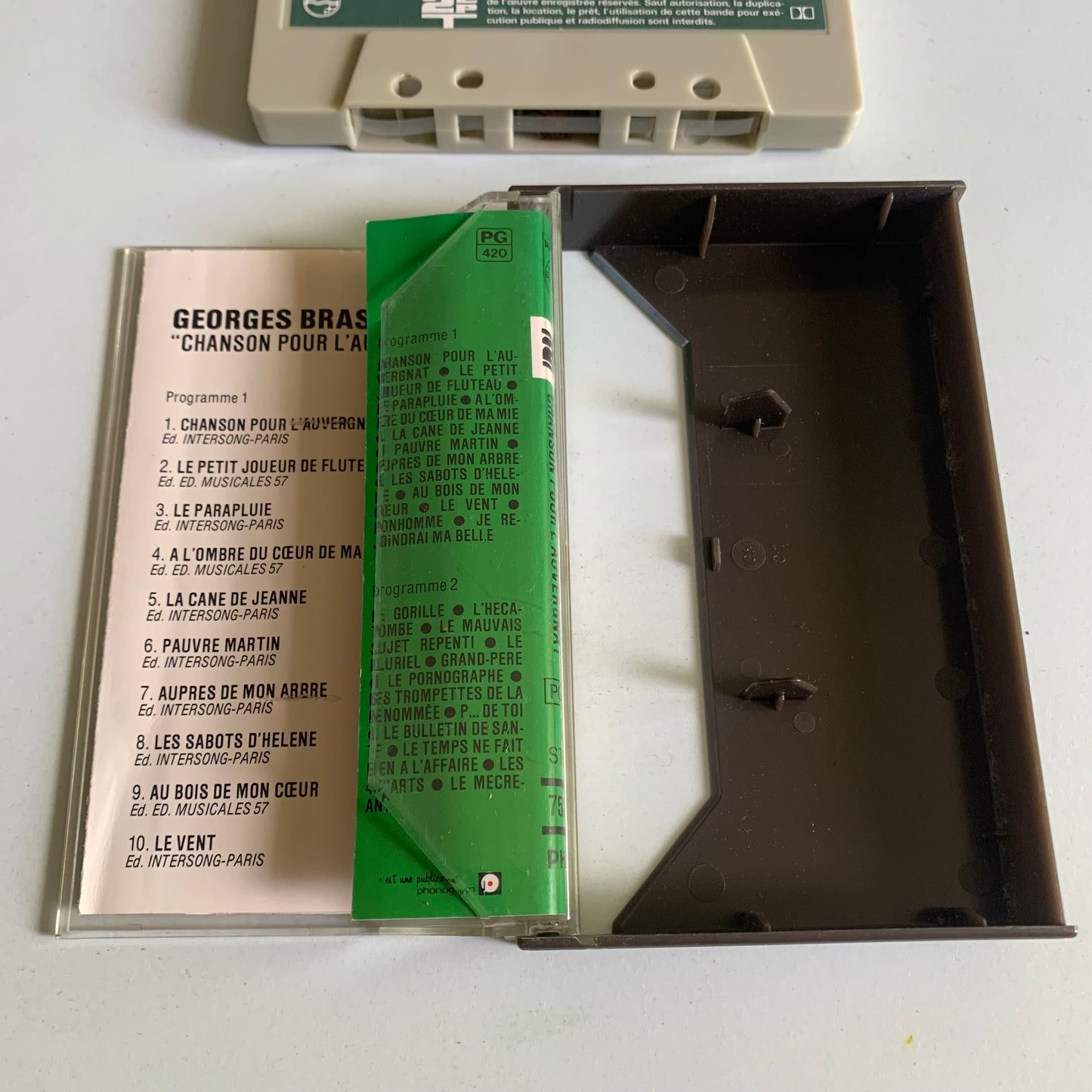 Georges Brassens - Chanson Pour L'Auvergnat - 1981 Occasion