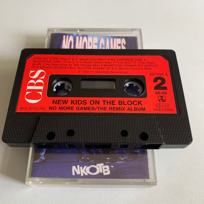 NKOTB New Kids On The Block - No More Games (The Remix Album) - 1990 Occasion