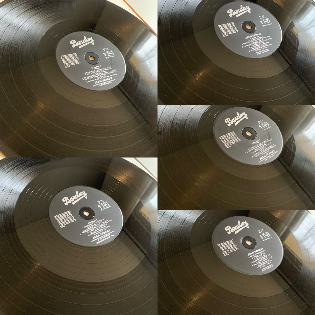 Lot 10 Vinyles Jean Ferrat - Collection de 1978