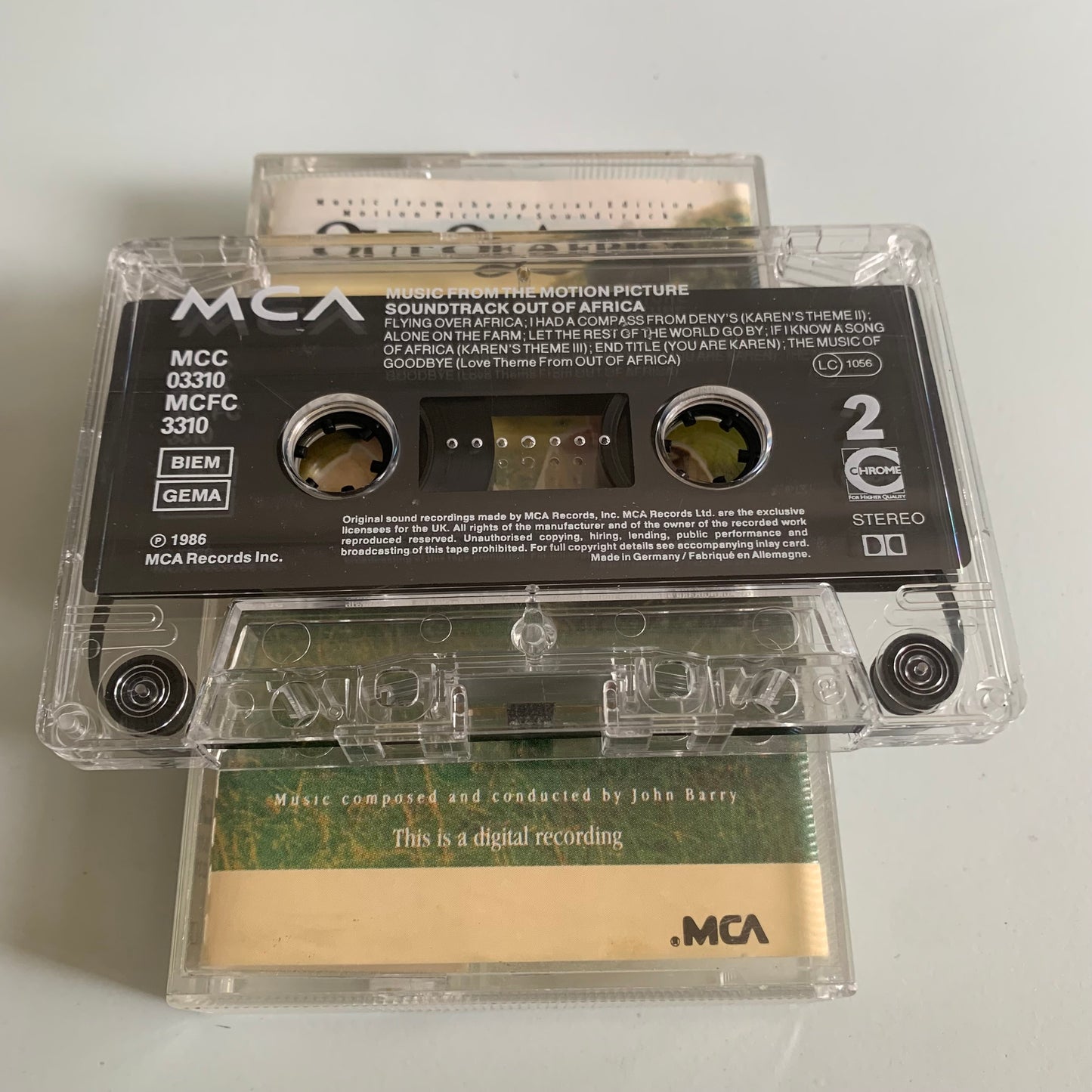 John Barry -  Out Of Africa (Music From The Motion Picture Soundtrack) - 1992 Occasion