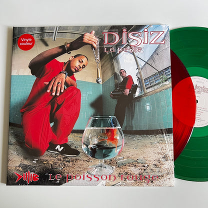 Vinyle - Disiz La Peste - Le Poisson Rouge - Double LP Rouge Vert Red Green - 2026