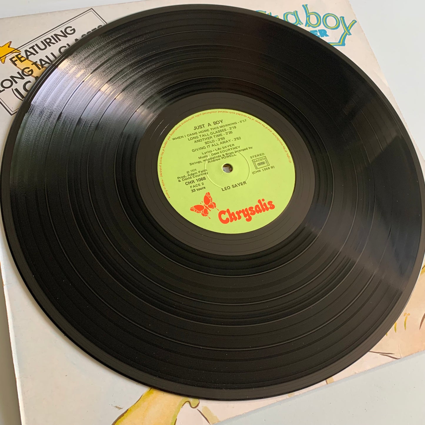 Leo Sayer - Just A Boy - LP 1974 Occasion