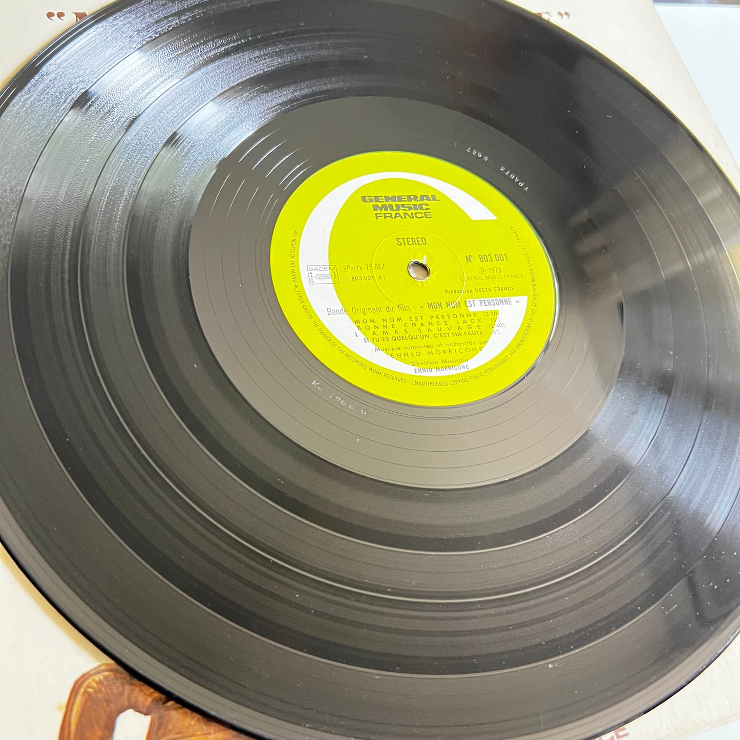 Ennio Morricone - Mon Nom Est Personne - Bande Originale Du Film - LP 1973