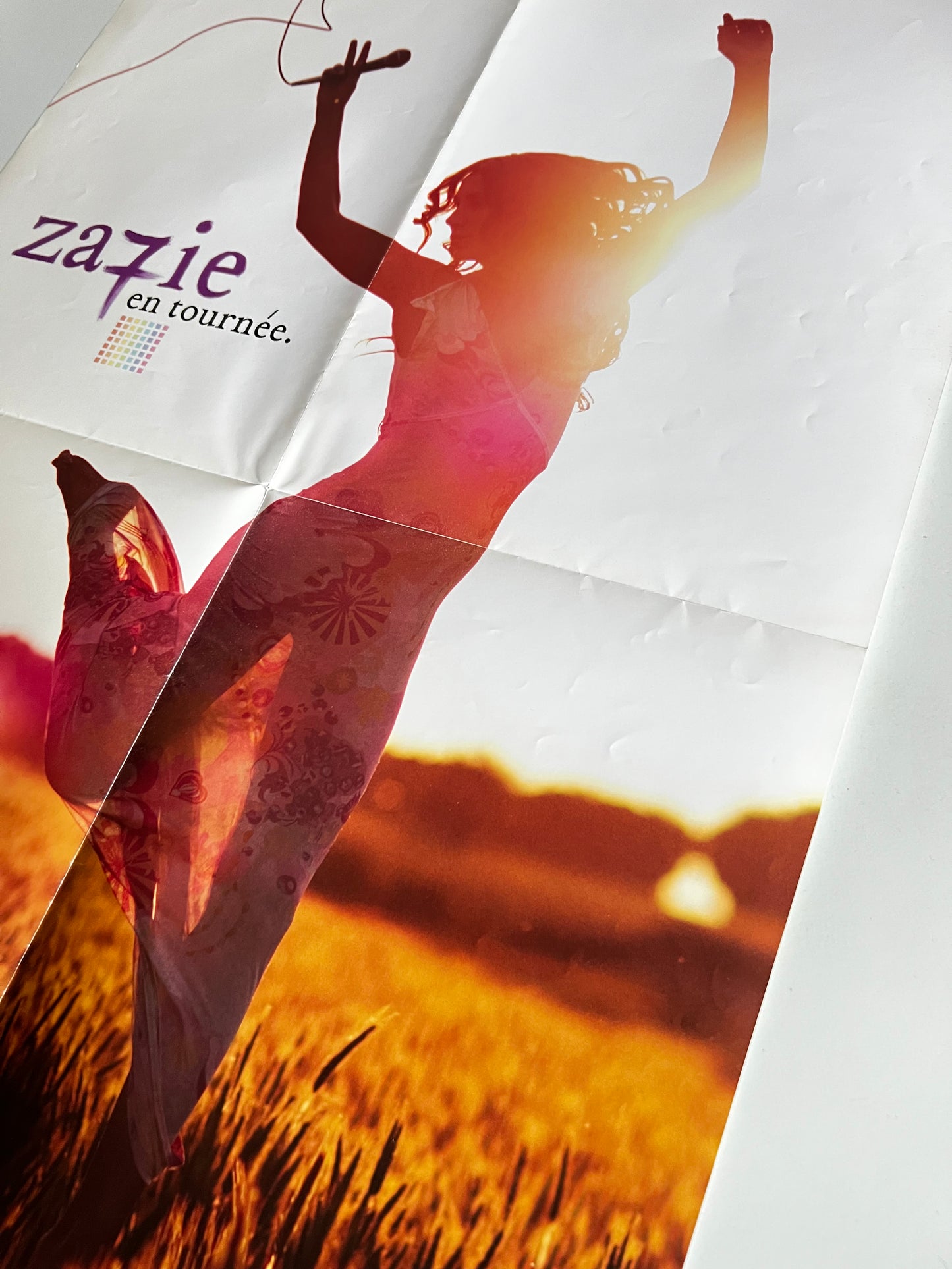 Affiche Poster Original Concert Zazie En Tournée - 60x40cm