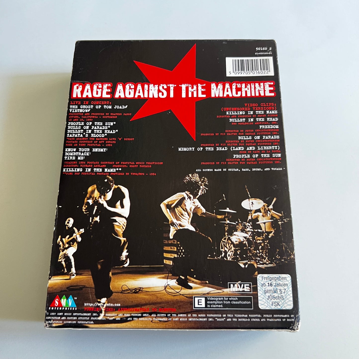 VHS & CD - Rage Against The Machine - 1997