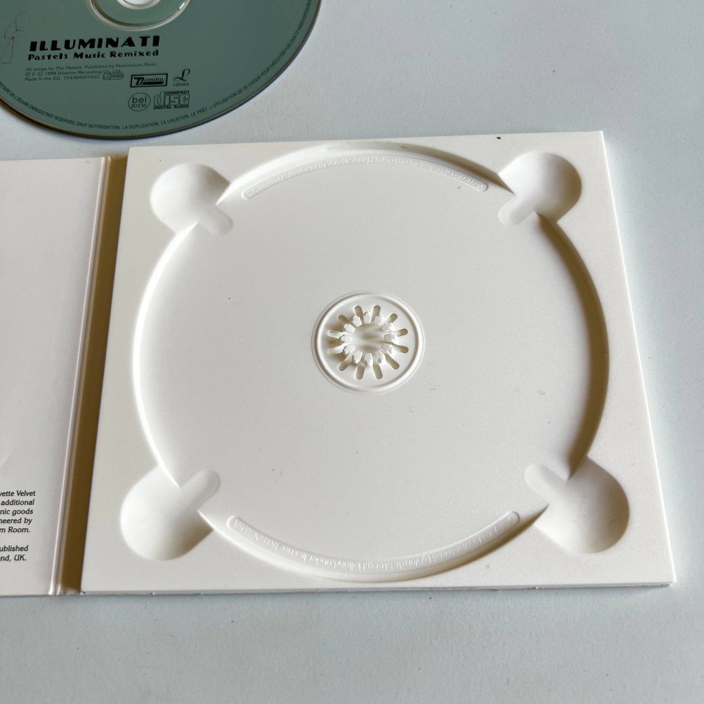 CD - The Pastels - Illuminati - Pastels Music Remixed - 1998