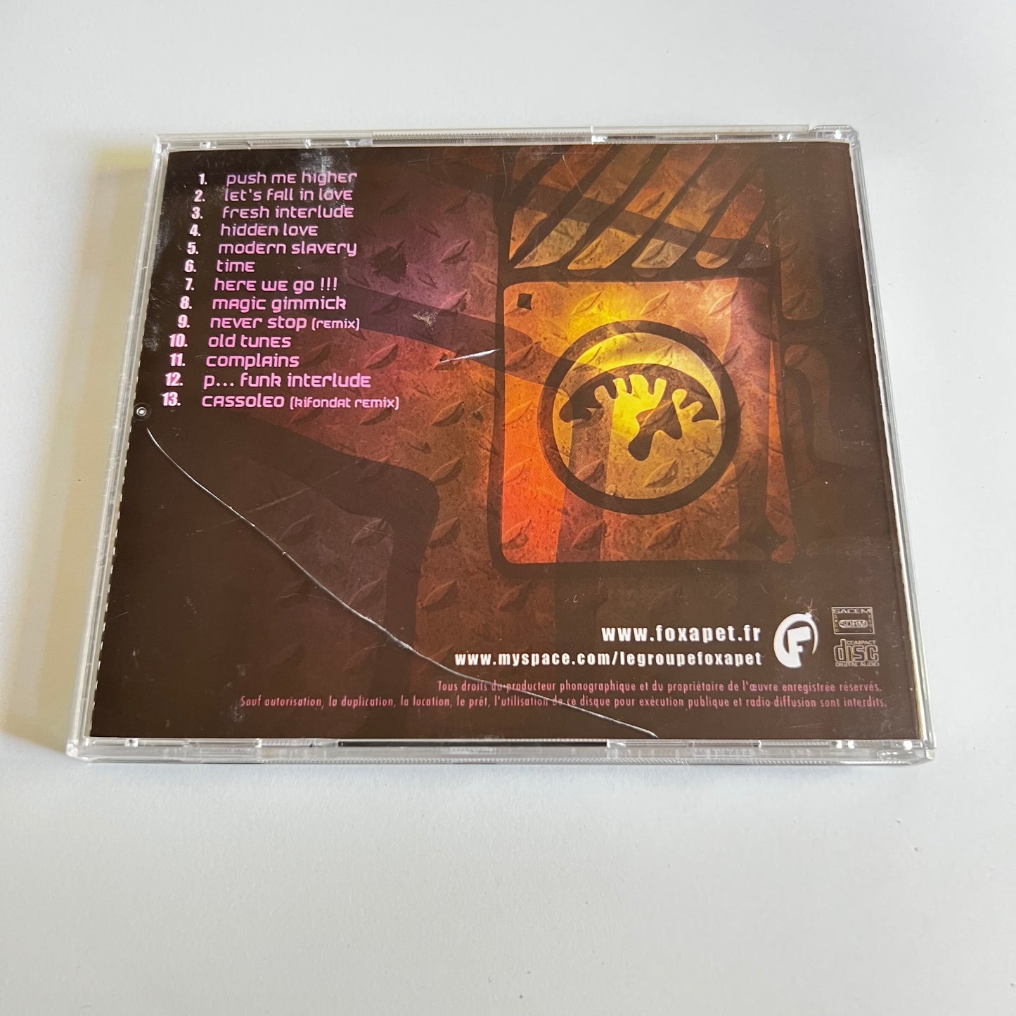 CD - Foxapet - Funky Contraptions - 2009
