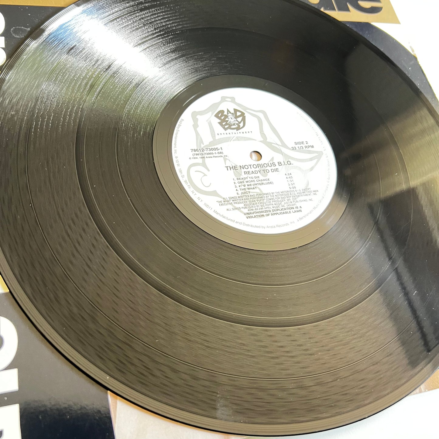 The Notorious B.I.G. - Ready To Die - OG Double LP 1995