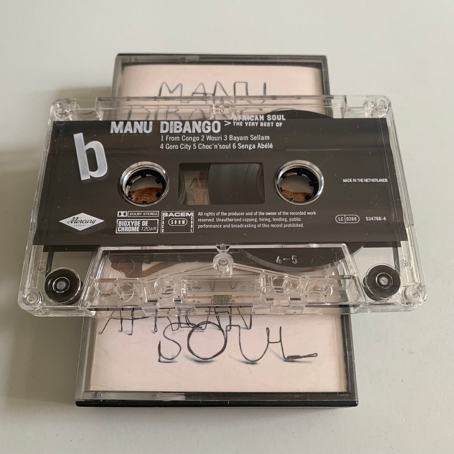 Manu Dibango - African Soul - The Very Best Of - 1997 Occasion