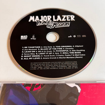 CD - Major Lazer - Peace Is The Mission - 2015