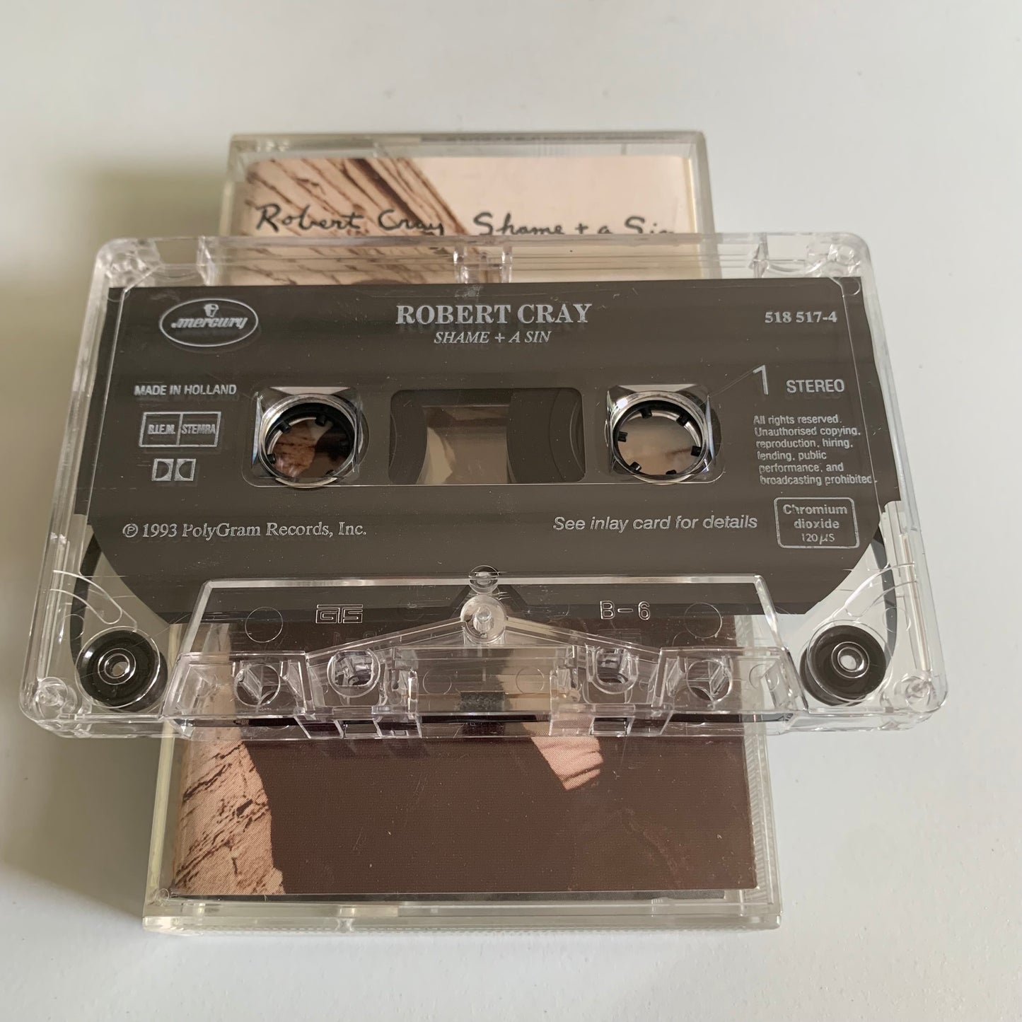 The Robert Cray Band - Shame + A Sin - 1993 Occasion