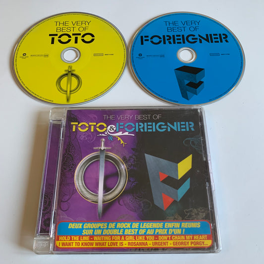 CD - Toto - Foreigner - The Very Best Of Toto & Foreigner - 2007
