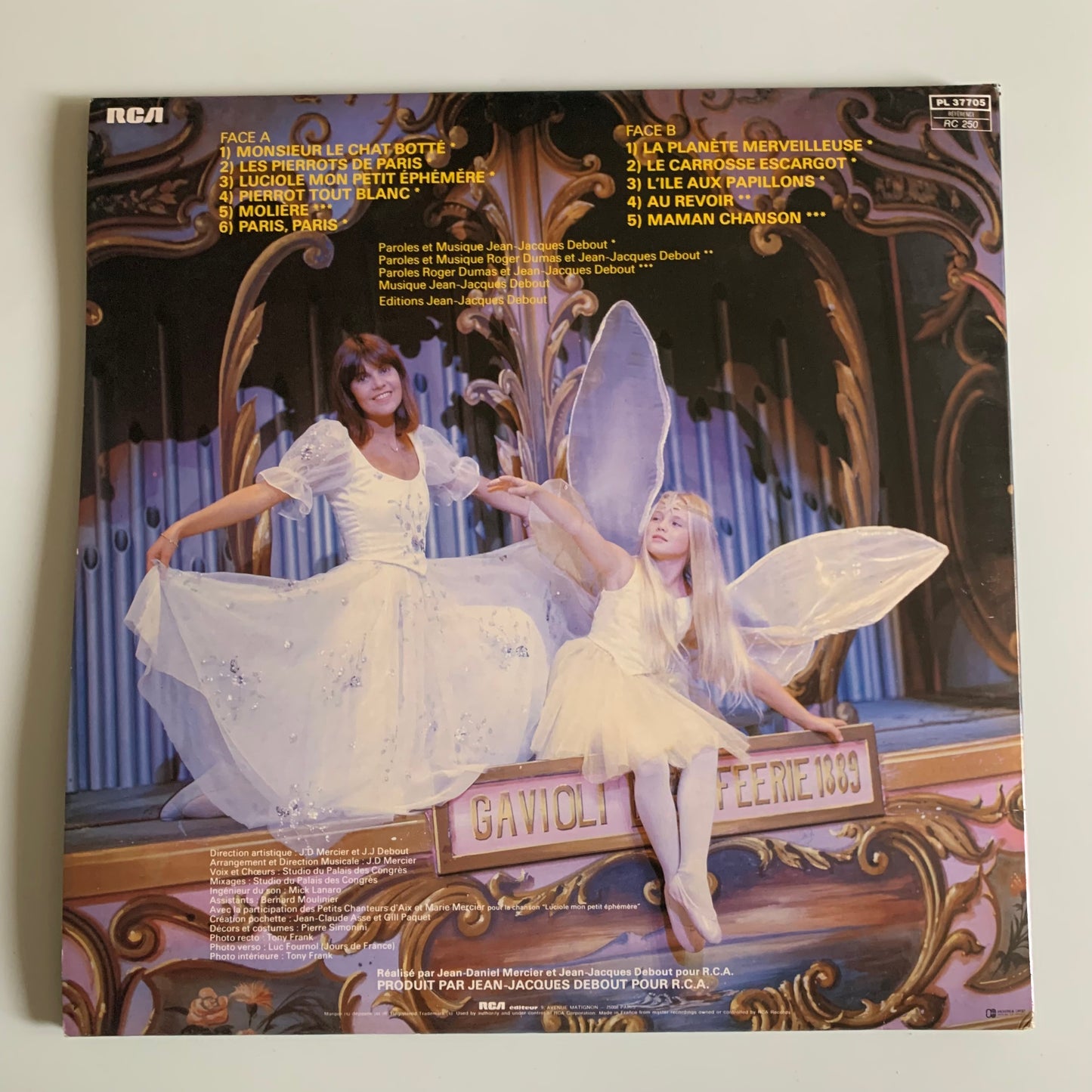 Chantal Goya - Monsieur le Chat Botté - LP 1982 Occasion