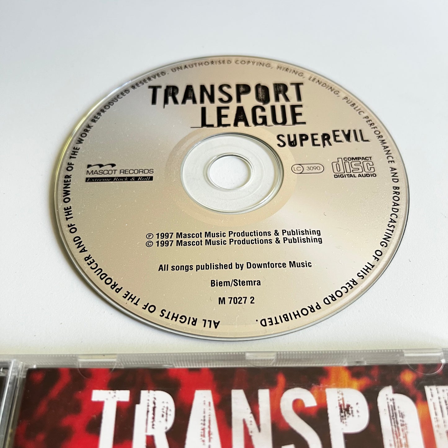 CD - Transport League - Superevil - 1997