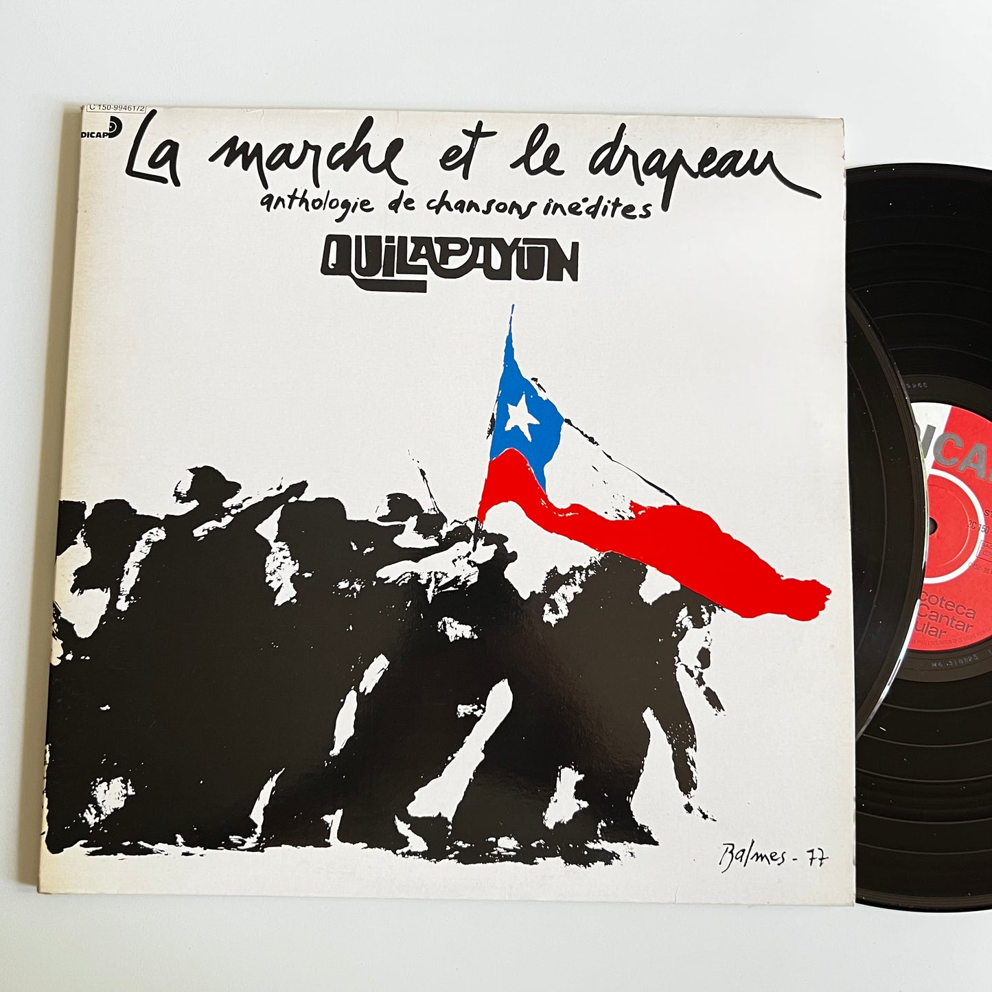 Quilapayún - La Marche Et Le Drapeau - Double LP 1977