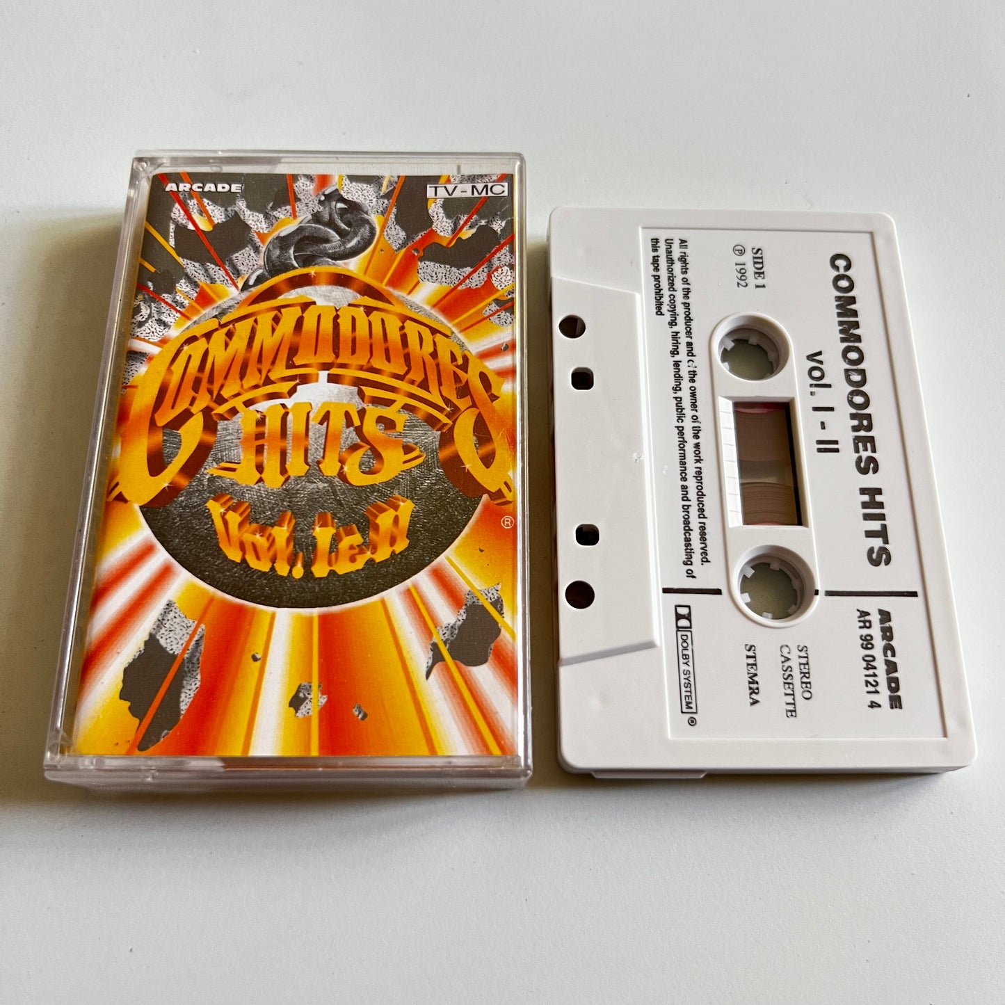 Commodores - Hits Vol. I & II - 1992