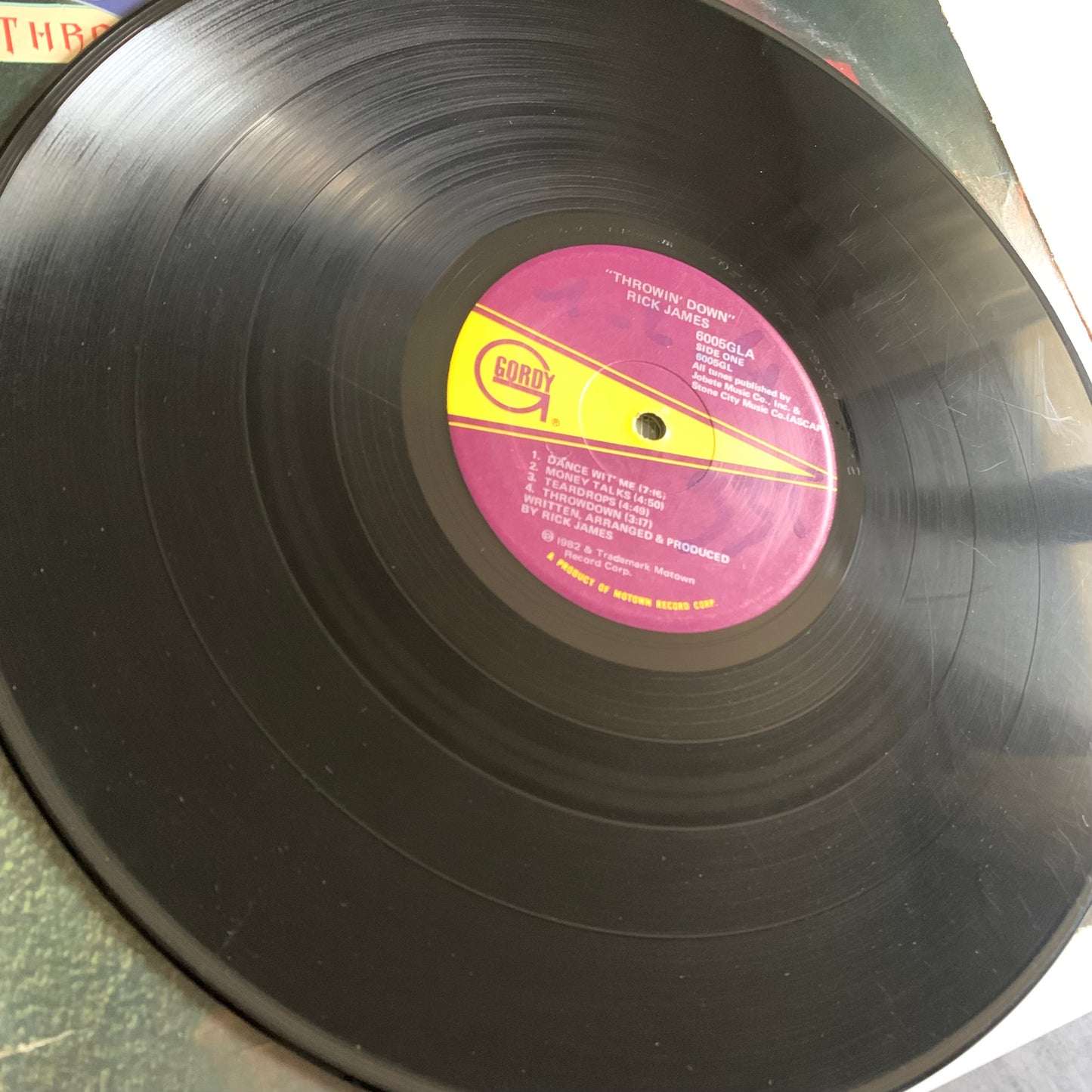 Rick James - Throwin' Down - LP 1982