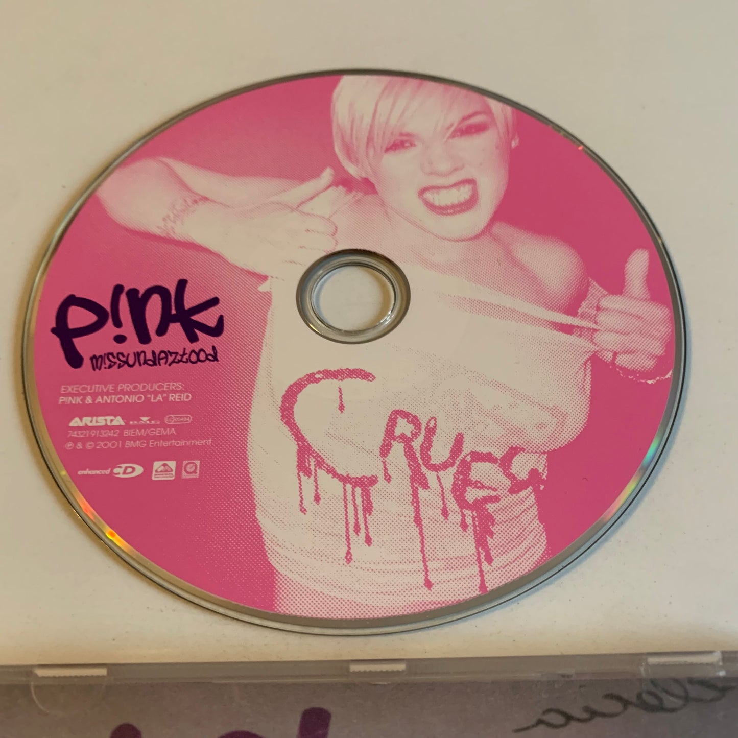 CD - P!NK - M!ssundaztood - 2002 Occasion