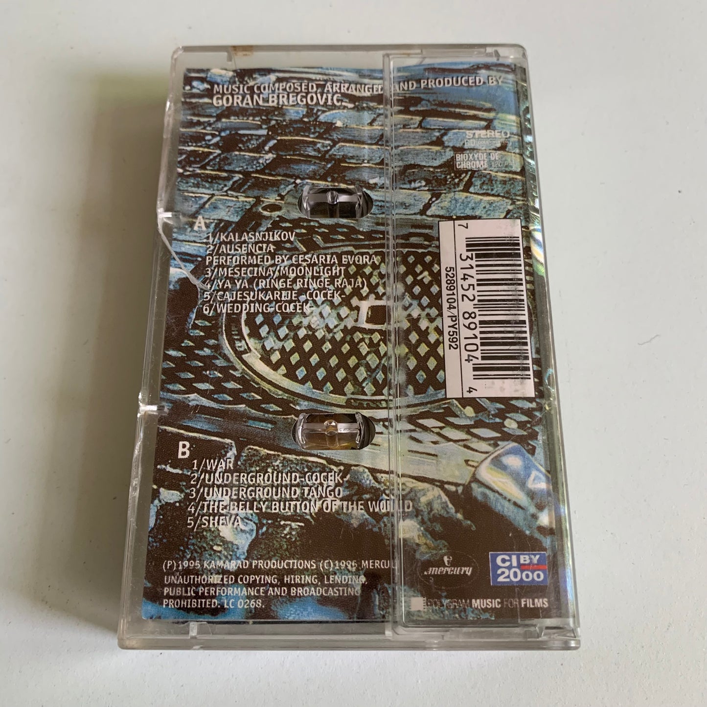 Goran Bregovic - Music Inspired And Taken From Underground - 1995 Occasion