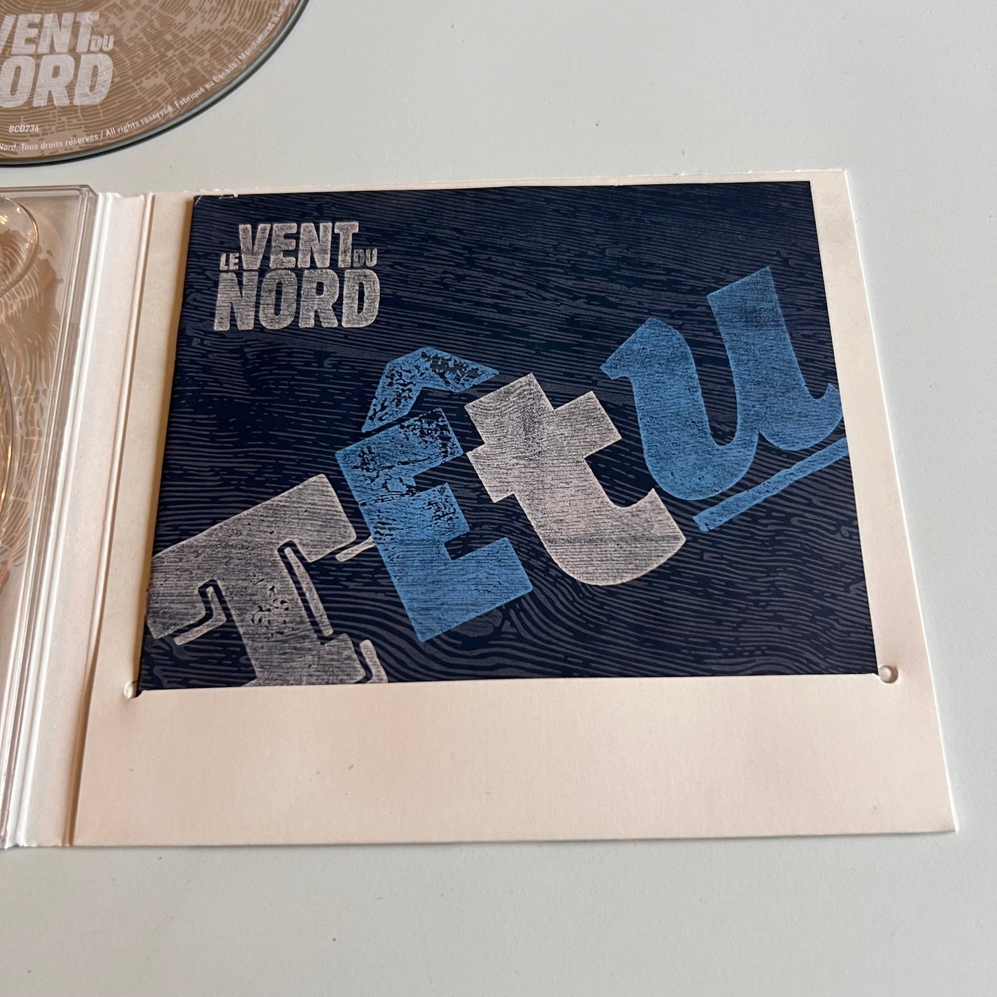 CD - Le Vent Du Nord - Têtu - Dédicacé - 2015