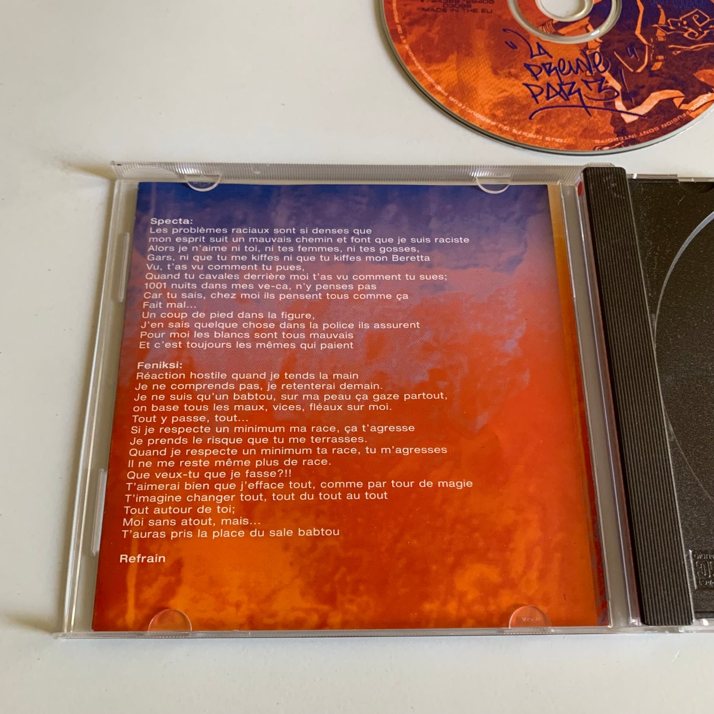 CD Saïan Supa Crew - La Preuve Par 3 - 2001 Occasion