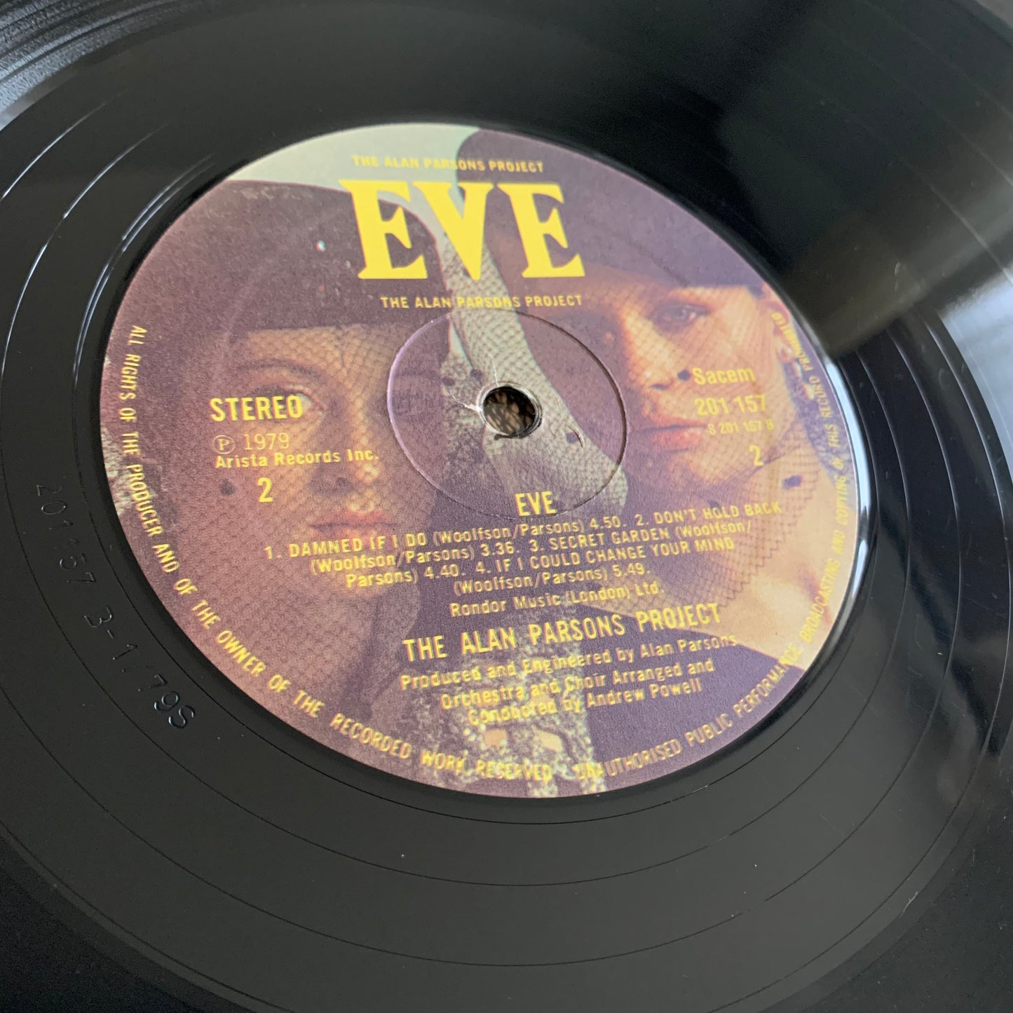 The Alan Parsons Project - Eve - LP 1980