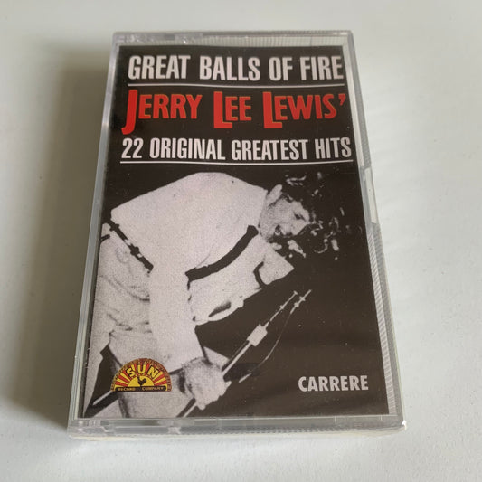 Jerry Lee Lewis - Great Balls Of Fire - 22 Original Greatest Hits - 1989 Neuve