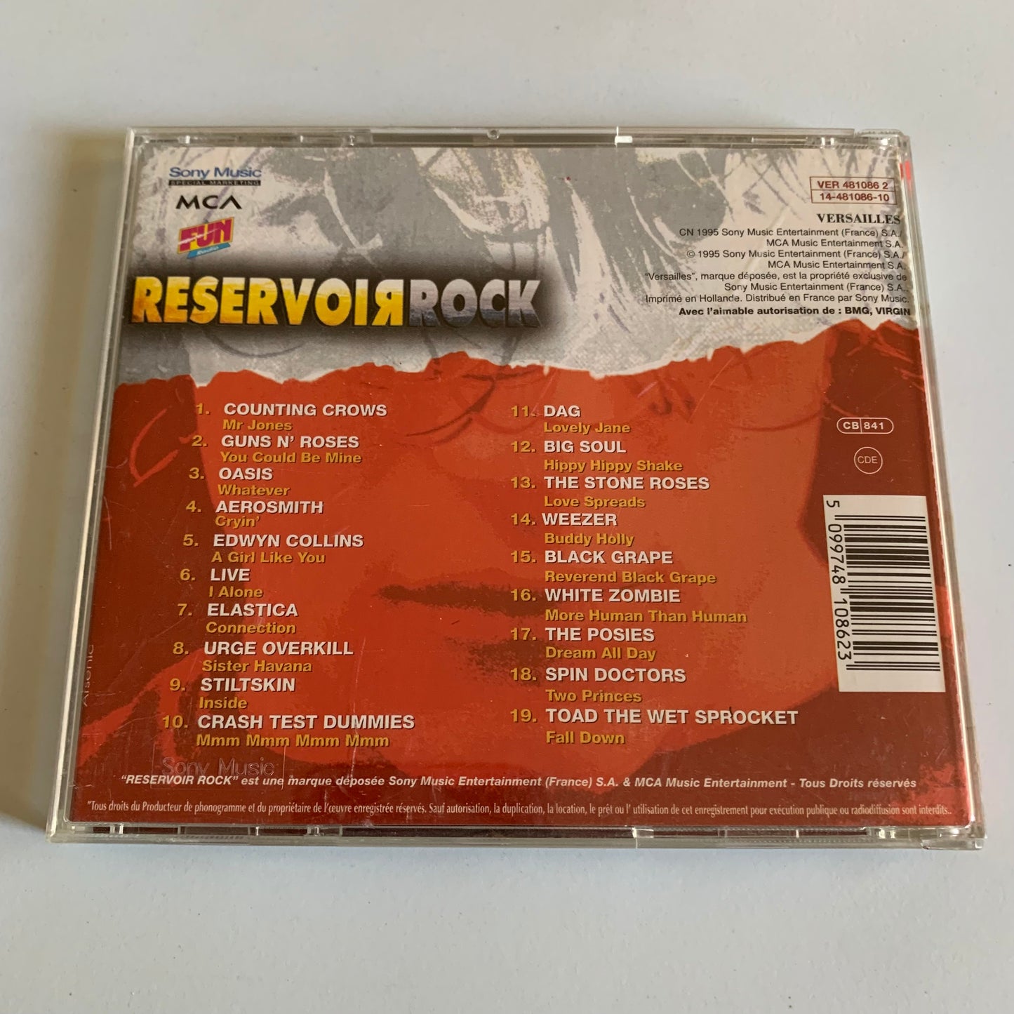 CD - Variétés Compilation - Reservoir Rock - 1995 Occasion