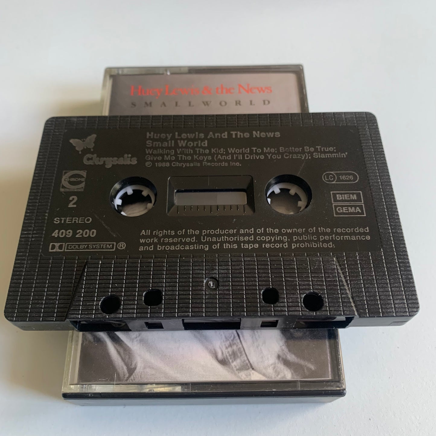 Huey Lewis & The News - Small World 1988 Occasion