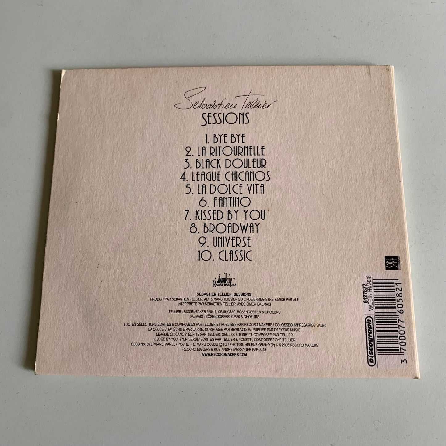 CD - Sébastien Tellier - Sessions - 2006 Occasion