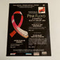Affiche Originale Pink Floyd - Concert Chantilly 1994 - Page de Magazine 30x23cm