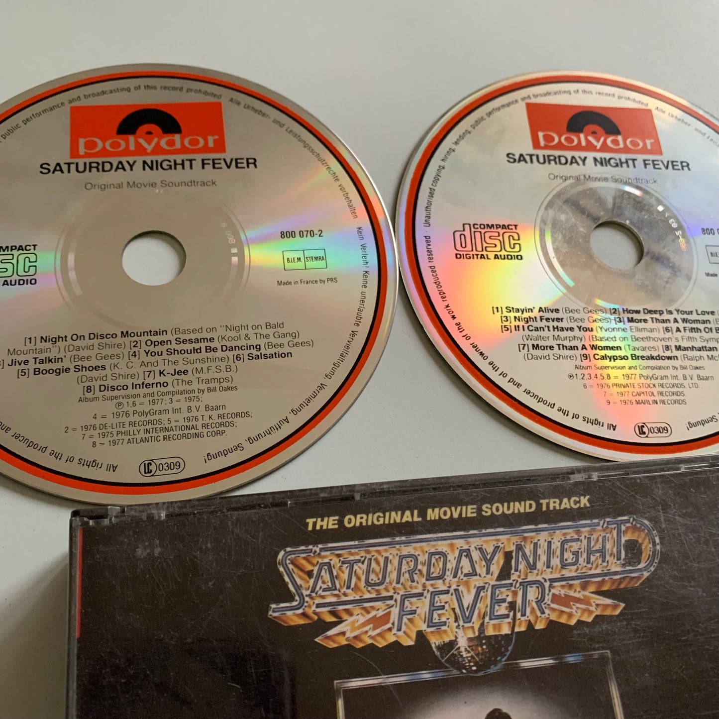 CD - Compilation - Saturday Night Fever (The Original Movie Sound Track) - Occasion