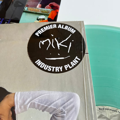Miki - Industry Plant - LP Dédicacé Signed Bleu Blue 2025