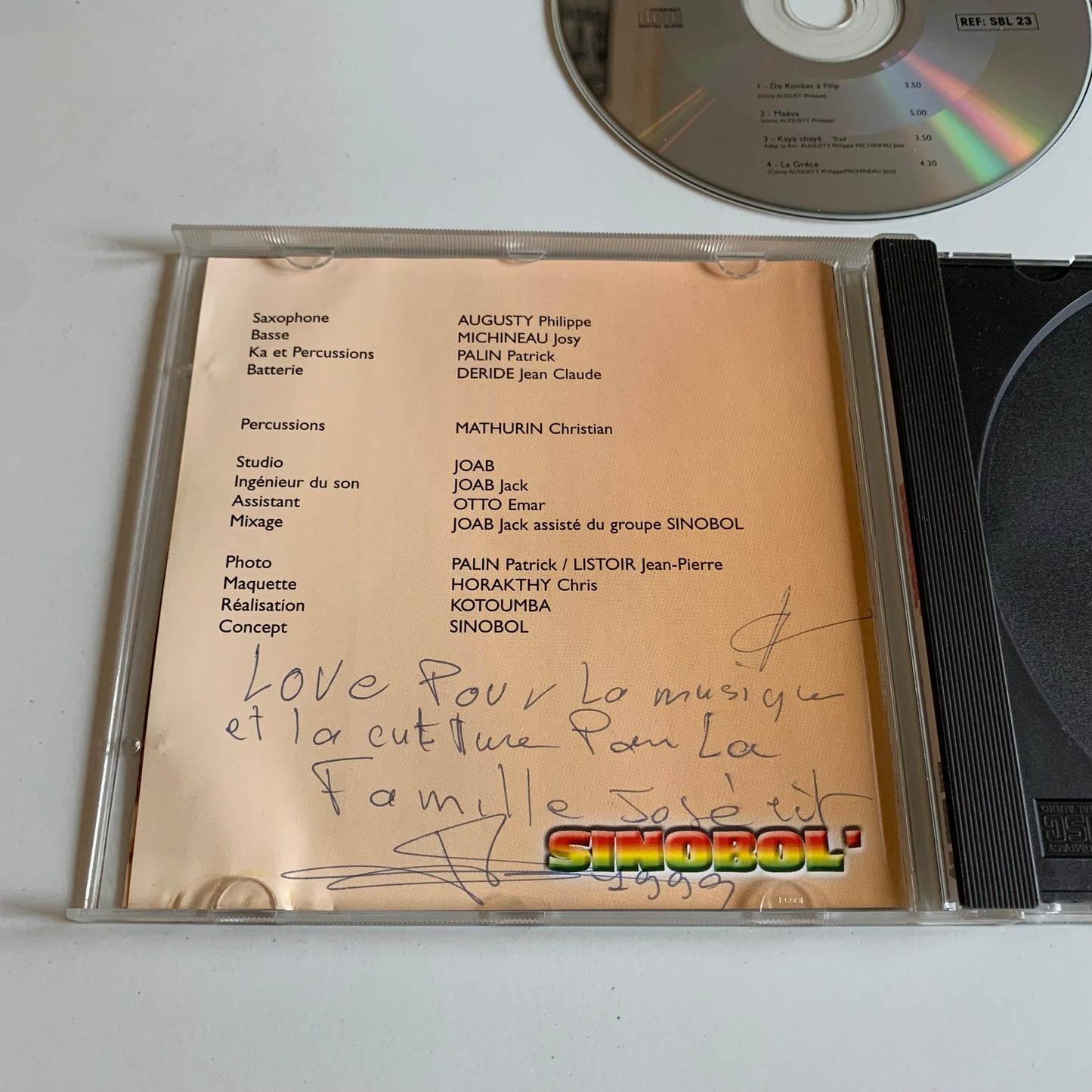 CD - Sinobol’ - An Nou Ay - Occasion