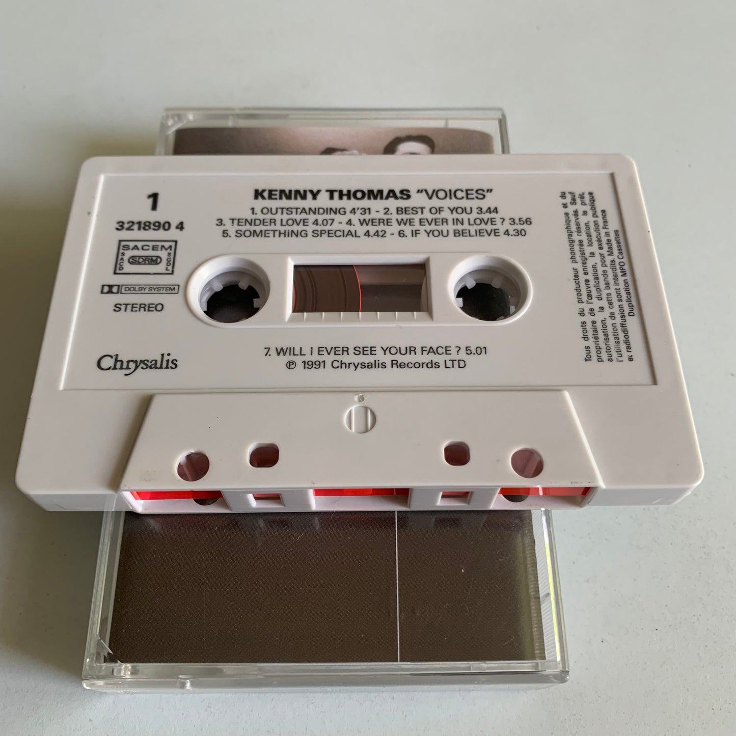 Kenny Thomas - Voices - 1991 Occasion