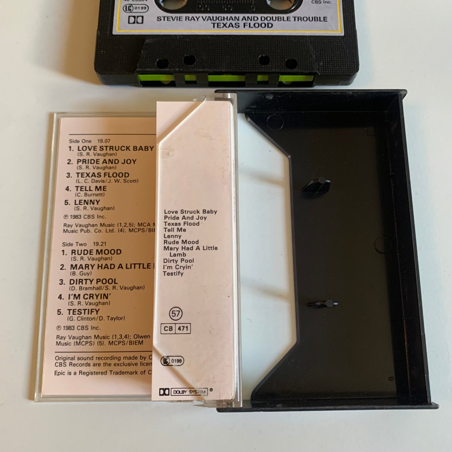 Stevie Ray Vaughan And The Double  Trouble - Texas Flood - 1983 Occasion