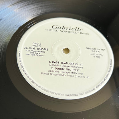 Gabrielle - Going Nowhere (Remix) - Single Promo 1993