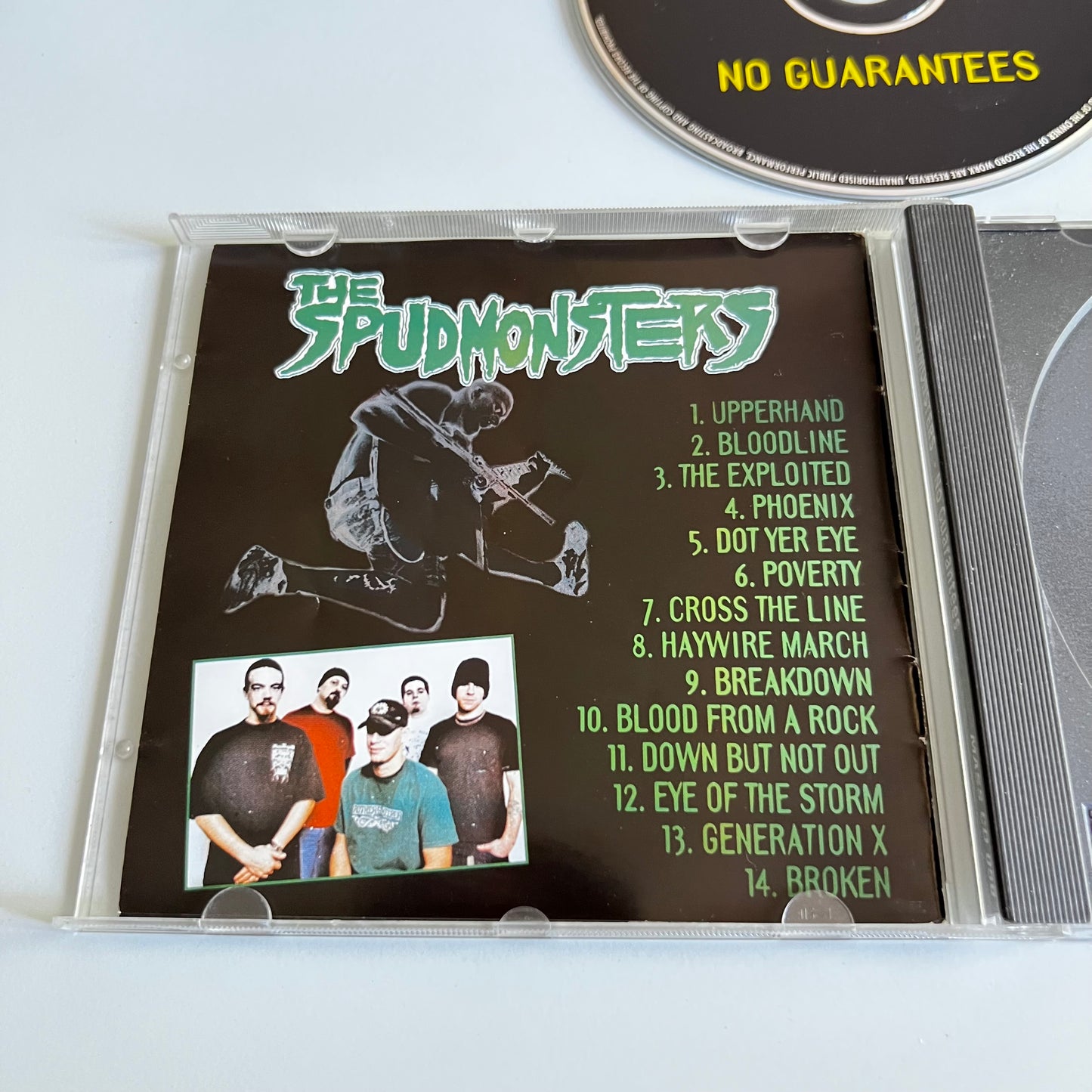 CD - The Spudmonsters - No Guarantees - 1995