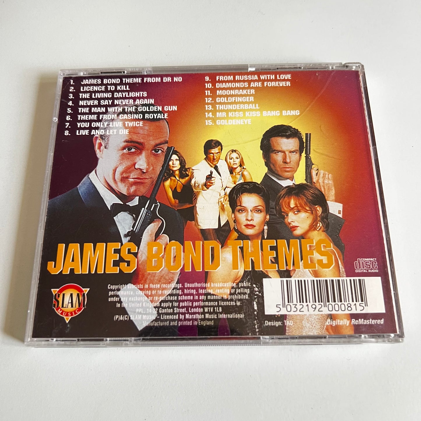 CD - The Many Faces Of Bond, James Bond + James Bond Themes - 1997